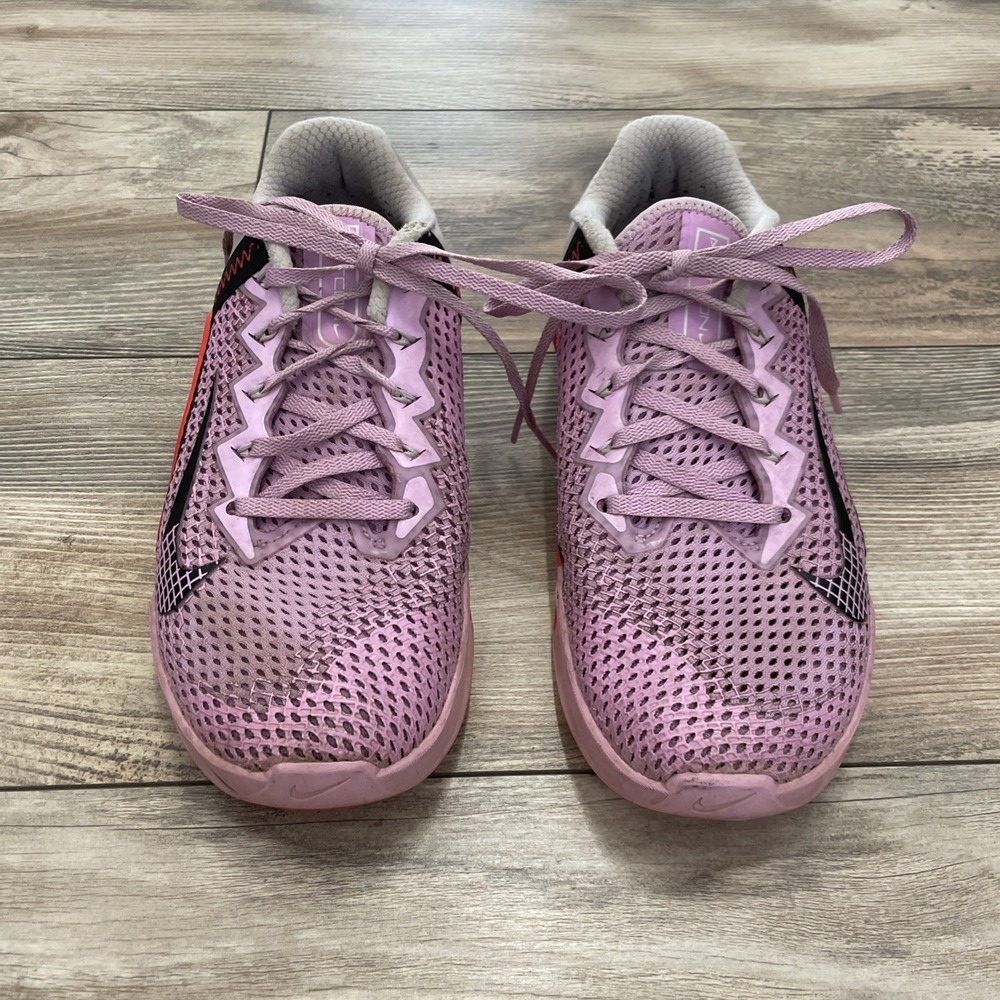 Nike Metcon 6 Training Shoes Beyond Pink/Flash Crimson AT3160-660 Women's Sz 9